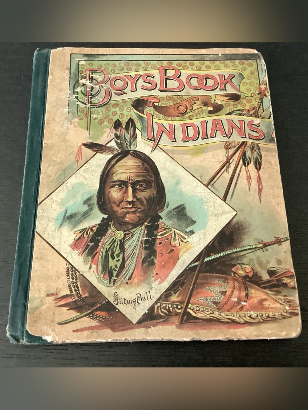 Antique RARE H.S.A.C. 135 year old children’s book titled””Boys Book of Indians